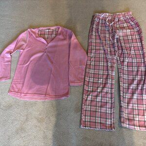Pink Fleece PJ's